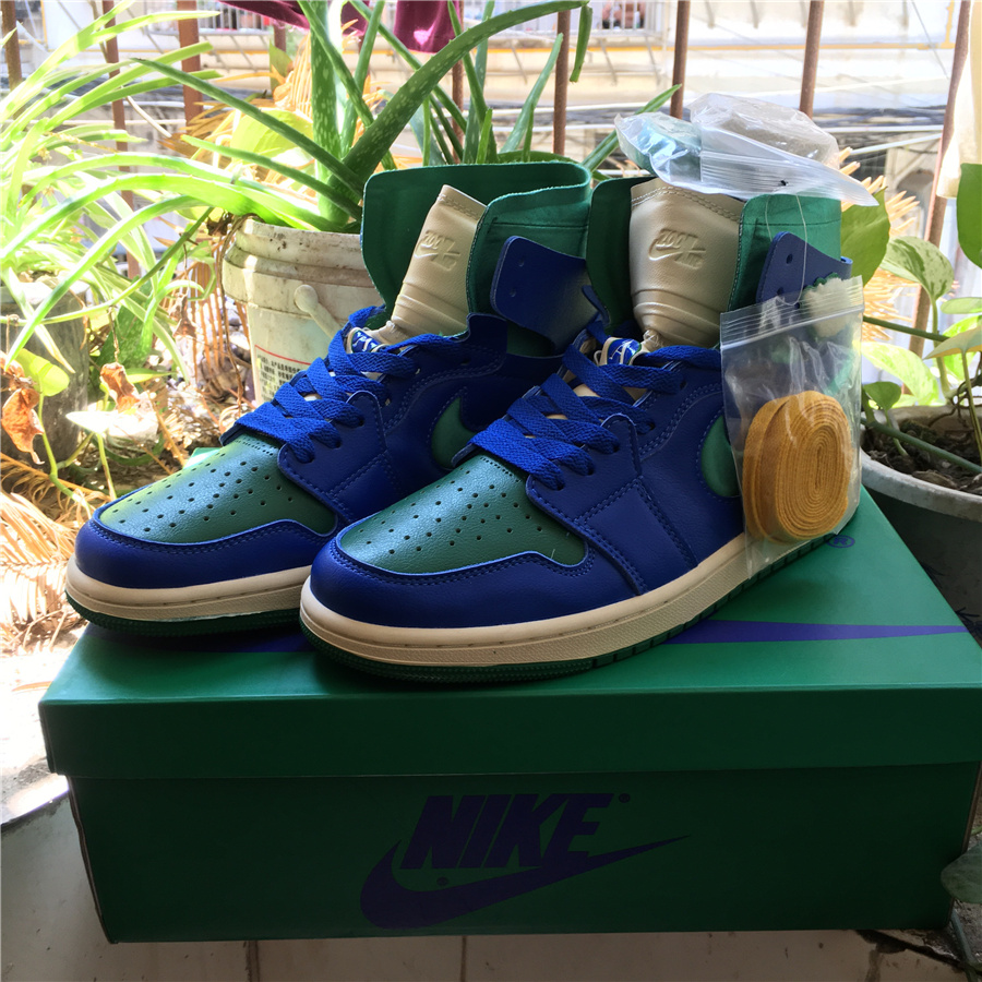 2021 Women Air Jordan 1 Zoom AJ1 x Aleali May Shoes - Click Image to Close